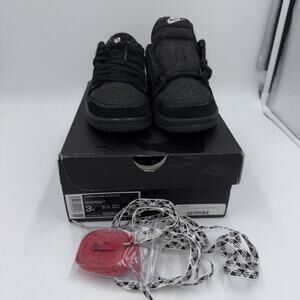 Size 3 (PS) - Jordan 1 OG SP x Travis Scott Low Black Phantom bs833